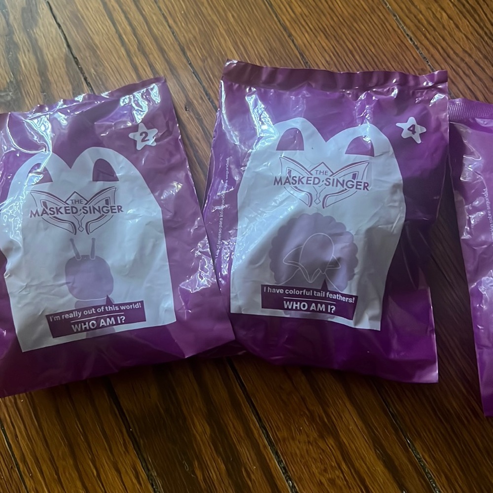 McDonalds Mask Singer Toys